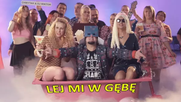 CHWYTAK & DJ WIKTOR - LEJ MI W GĘBĘ (Skolim - Kiss me Baby PARODY)